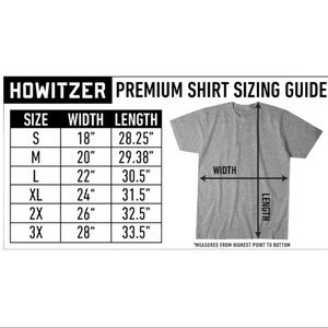 Howitzer Style Men's T-Shirt DTOM Military Grunt MFG
